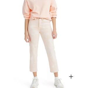 Levi’s Premium Wedgie Straight Jeans in The Peach, 30x28